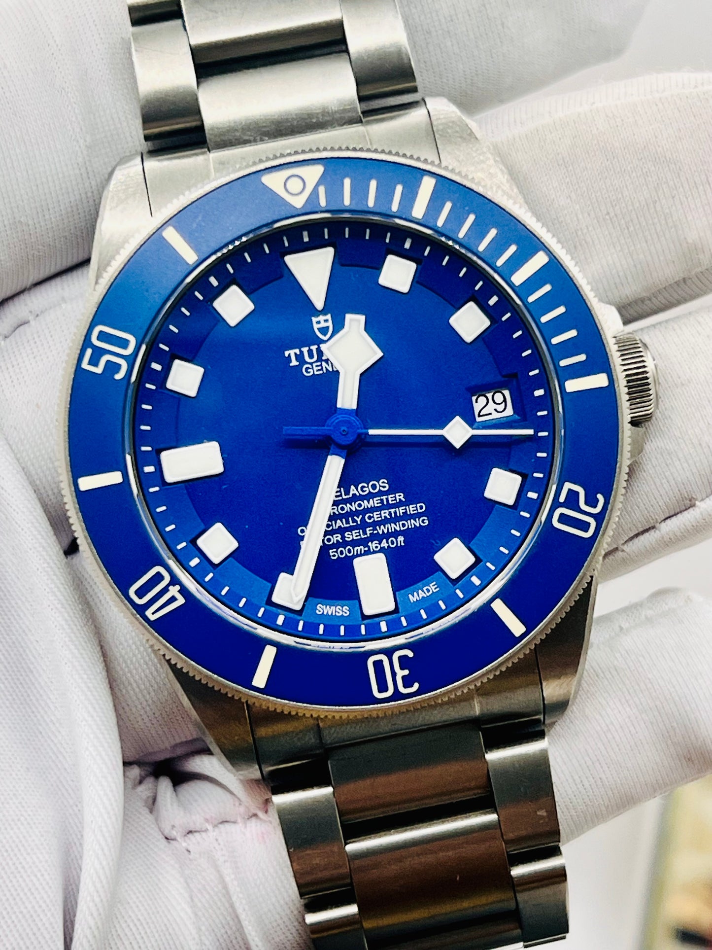 [Full Set] Tudor Pelagos 42mm, Blue