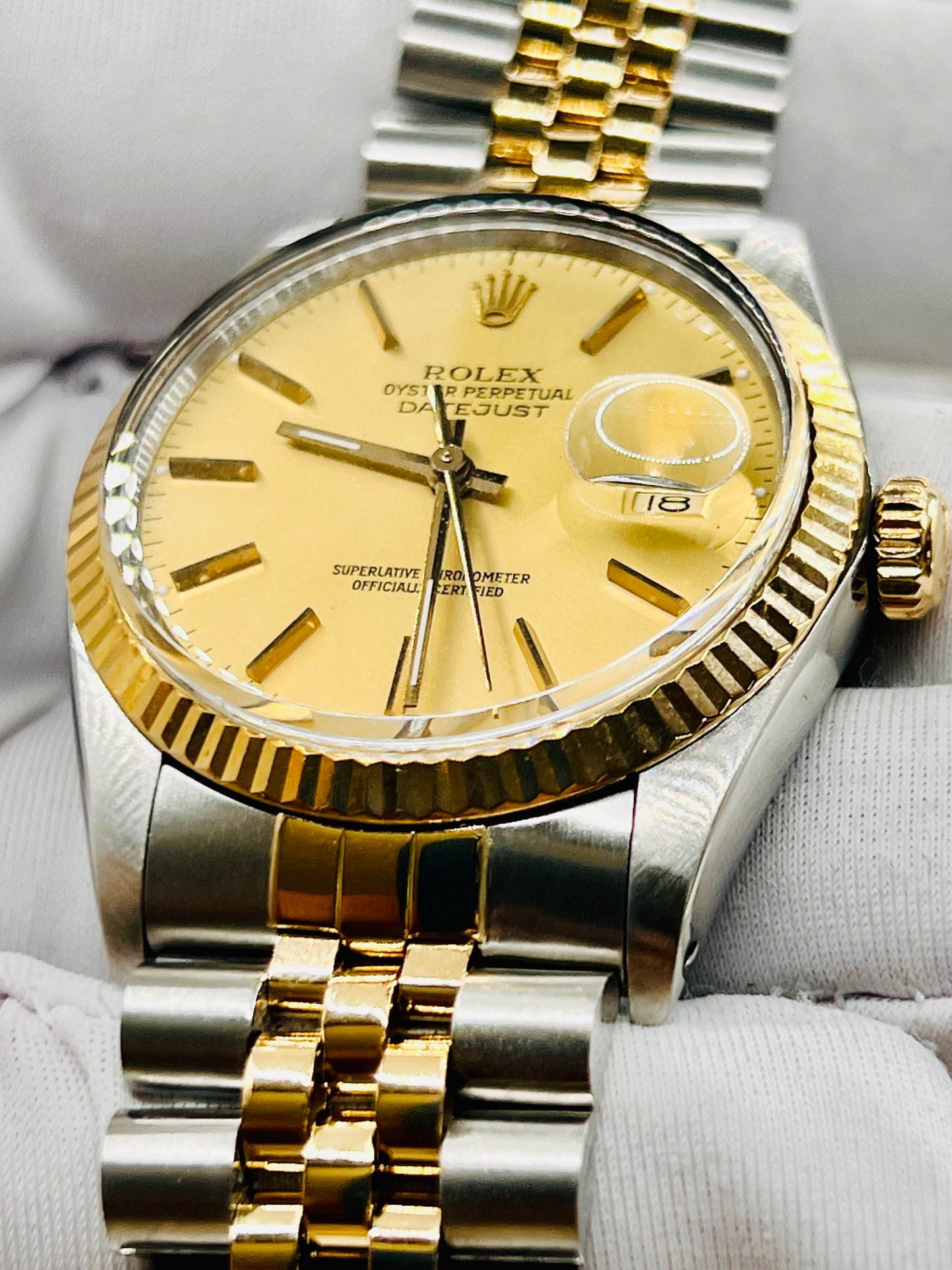 [Watch Only] Rolex Two Tone Datejust, 36mm