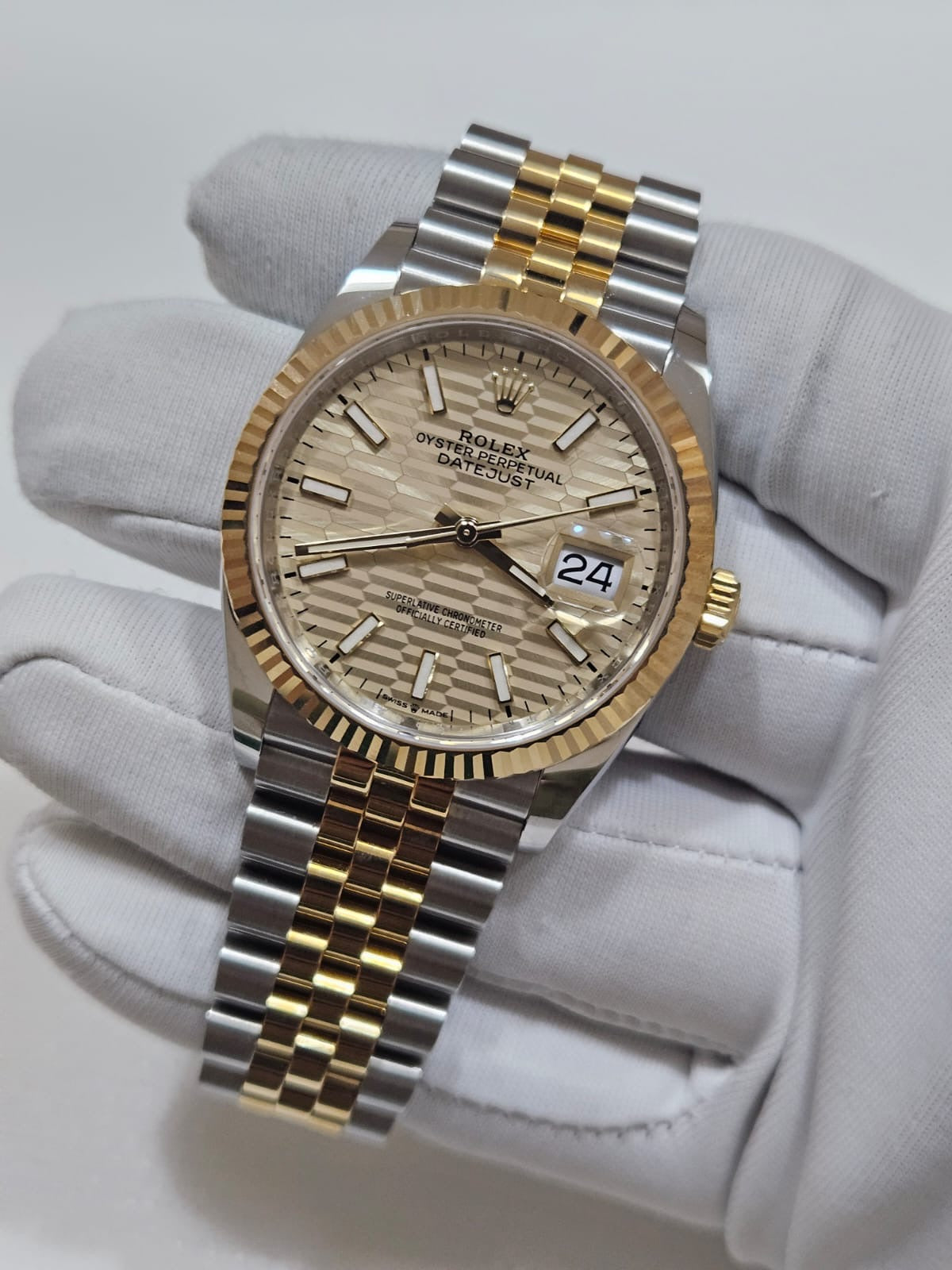 [Watch & Card] Rolex Yellow Gold Datejust, 36mm