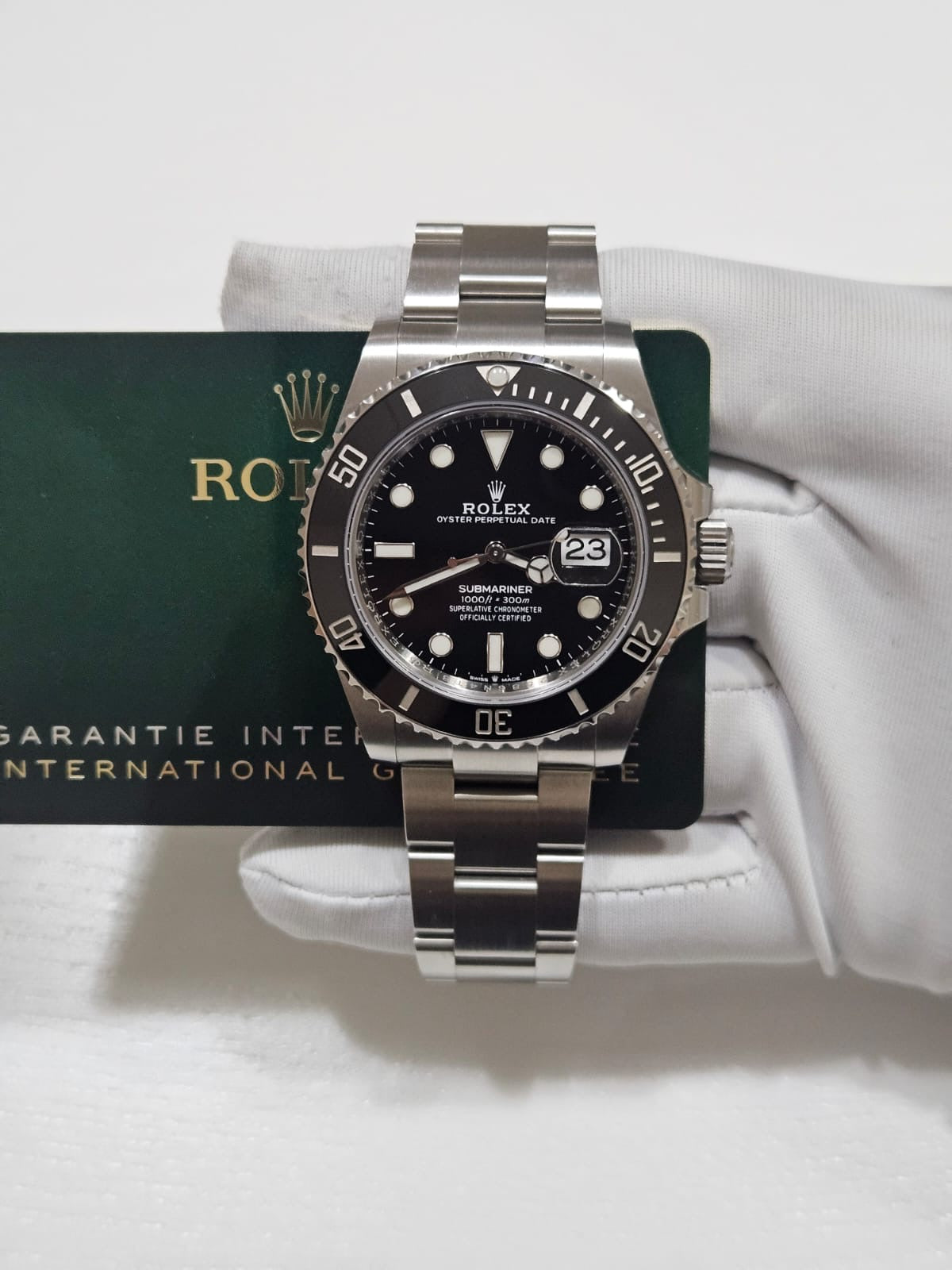 [Watch & Card] Rolex Steel Ceramic Submariner date 41mm