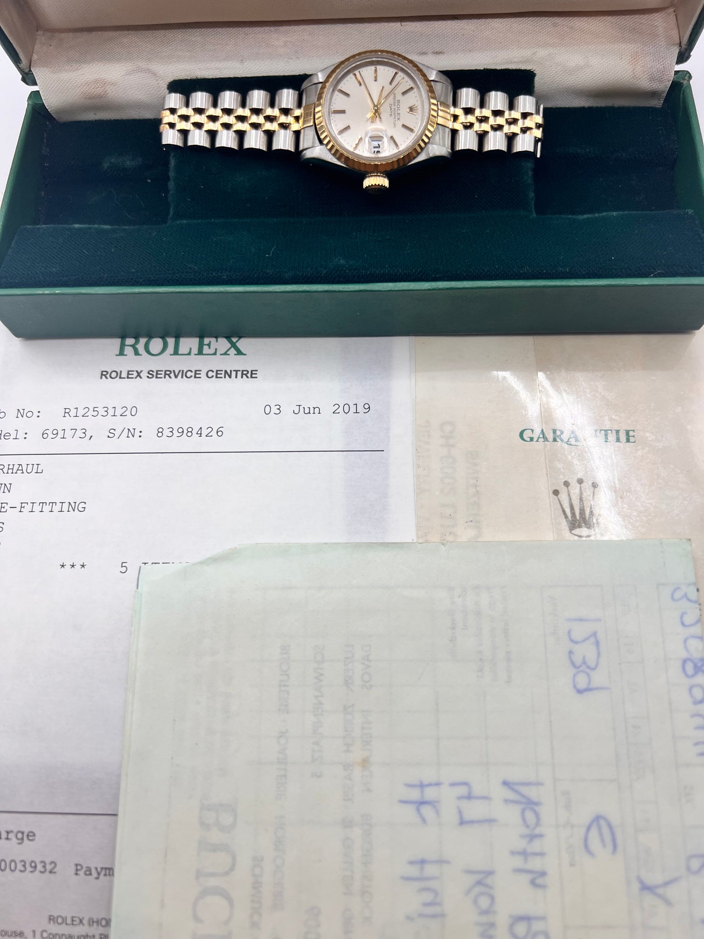 [Watch & Cert] Rolex Ladies Datejust, 26mm