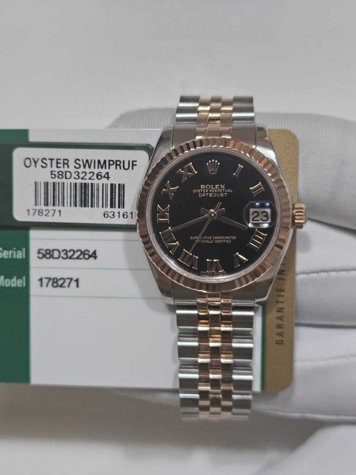 [Watch & Card] Rolex Datejust, 31mm