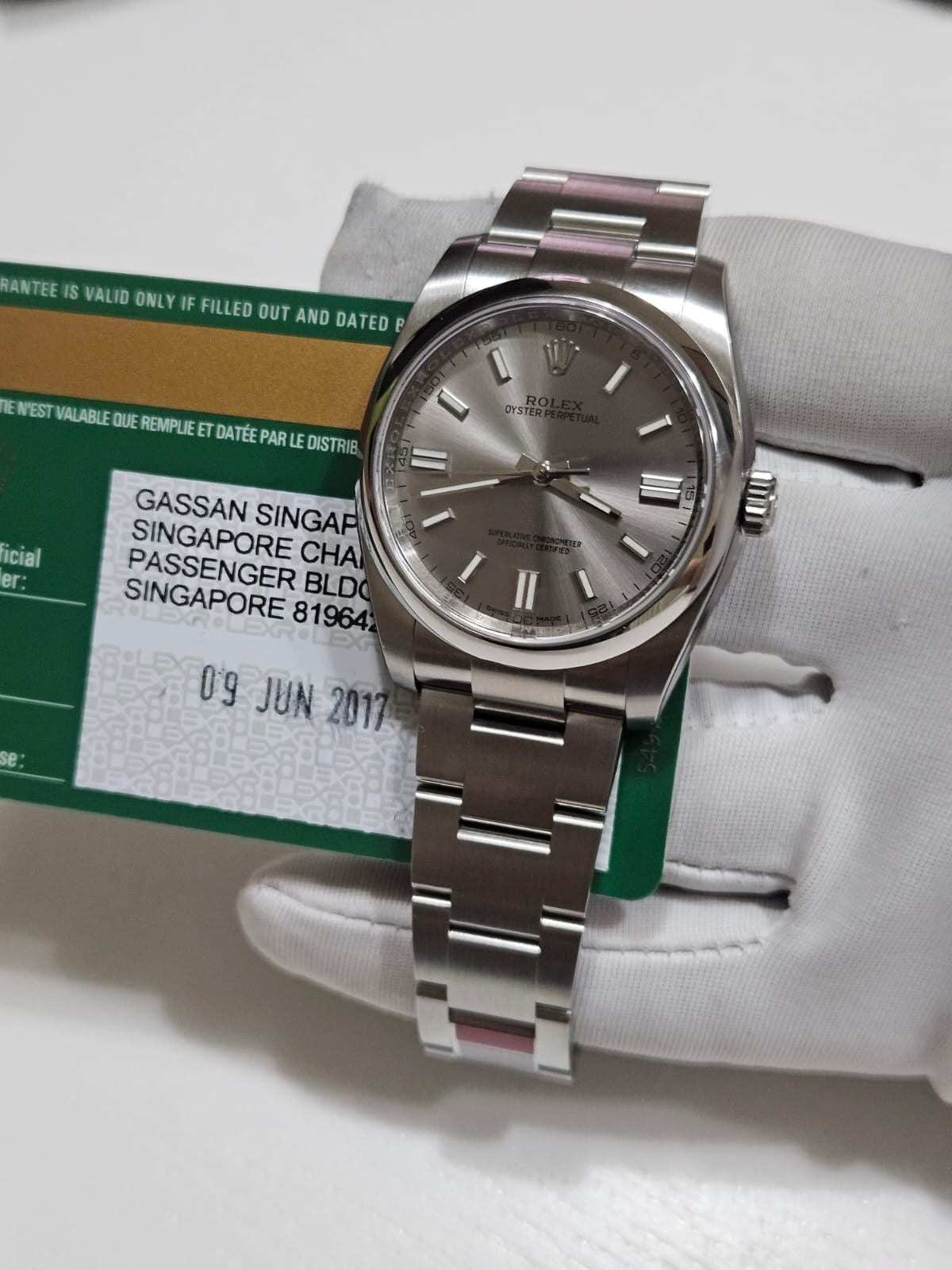 [Watch & Card] Rolex Oyster Perpetual 36mm, NOS