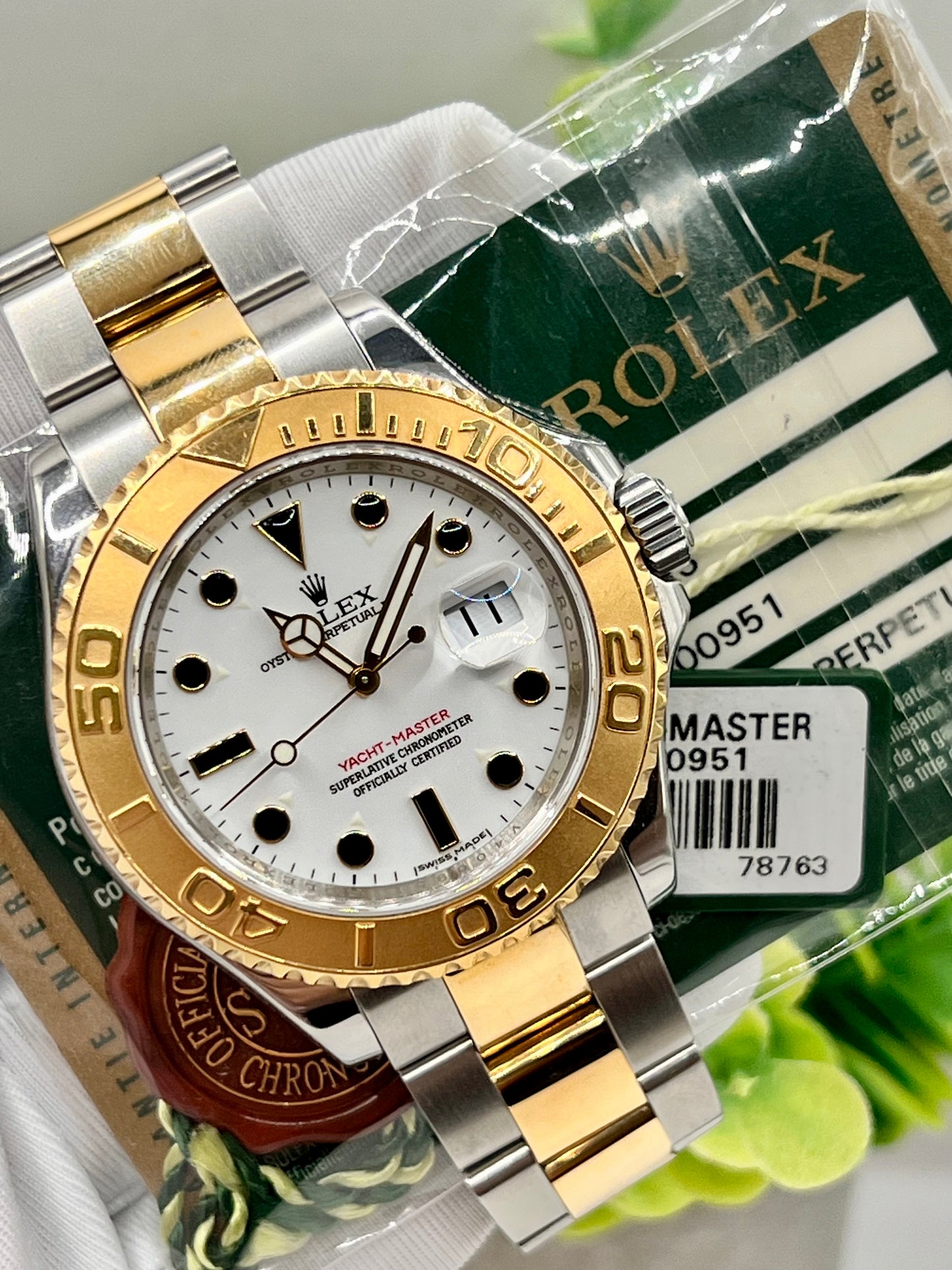 [Watch & Card] Rolex Yachtmaster 40mm, Ref 16623