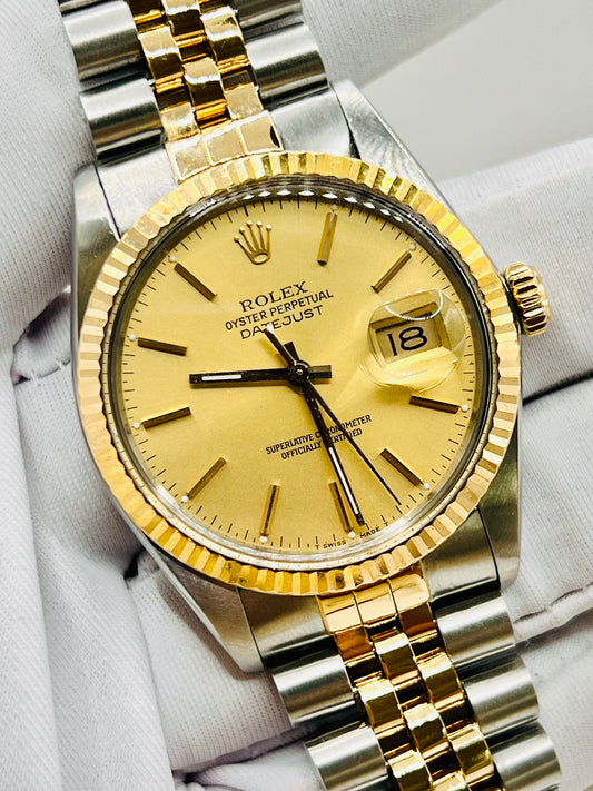 [Watch Only] Rolex Two Tone Datejust, 36mm