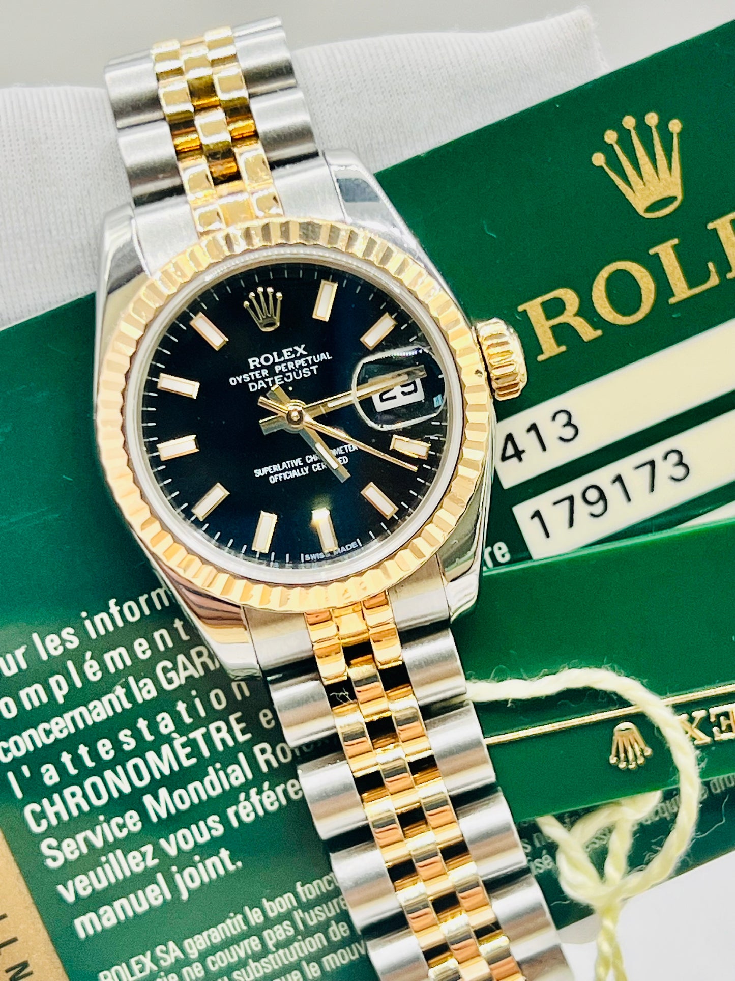 [Watch & Card] Rolex ladies Datejust, 26mm