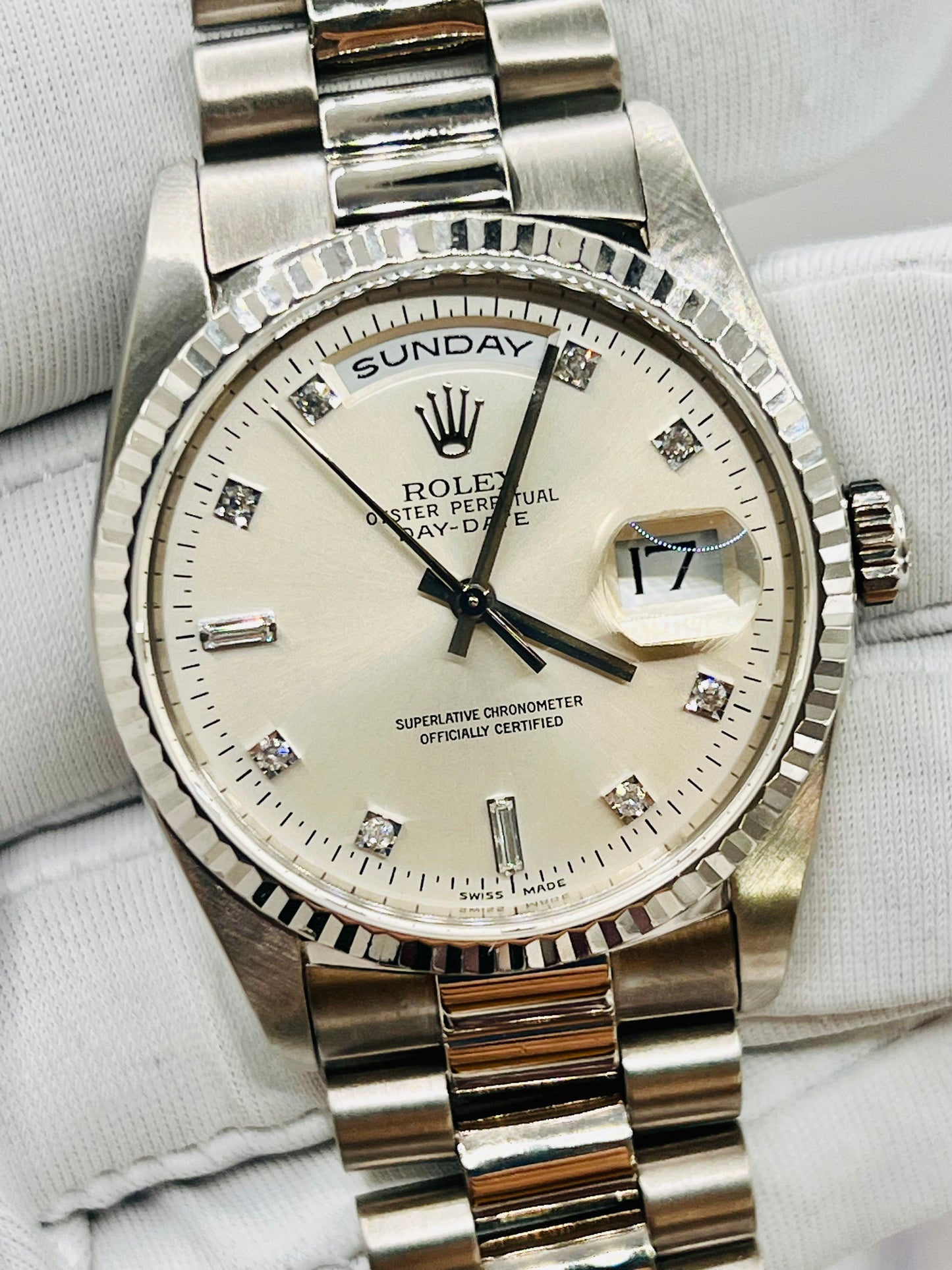 [ Watch only] Rolex WG President Day-date, 18239