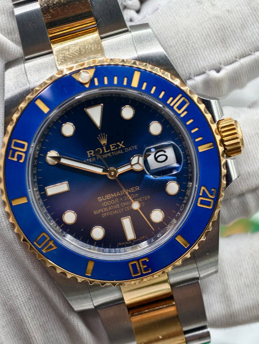 [Watch & Card] Ceramic Half-Gold Submariner 40mm