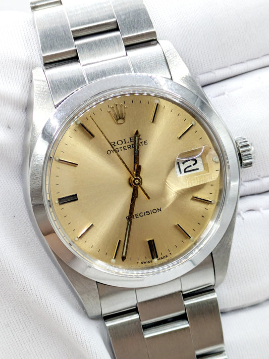 [Watch Only] Steel Rolex Oysterdate Precision, 34mm