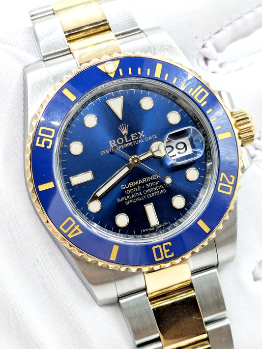 [Watch Only] Rolex Ceramic Half-Gold Submariner, 40mm