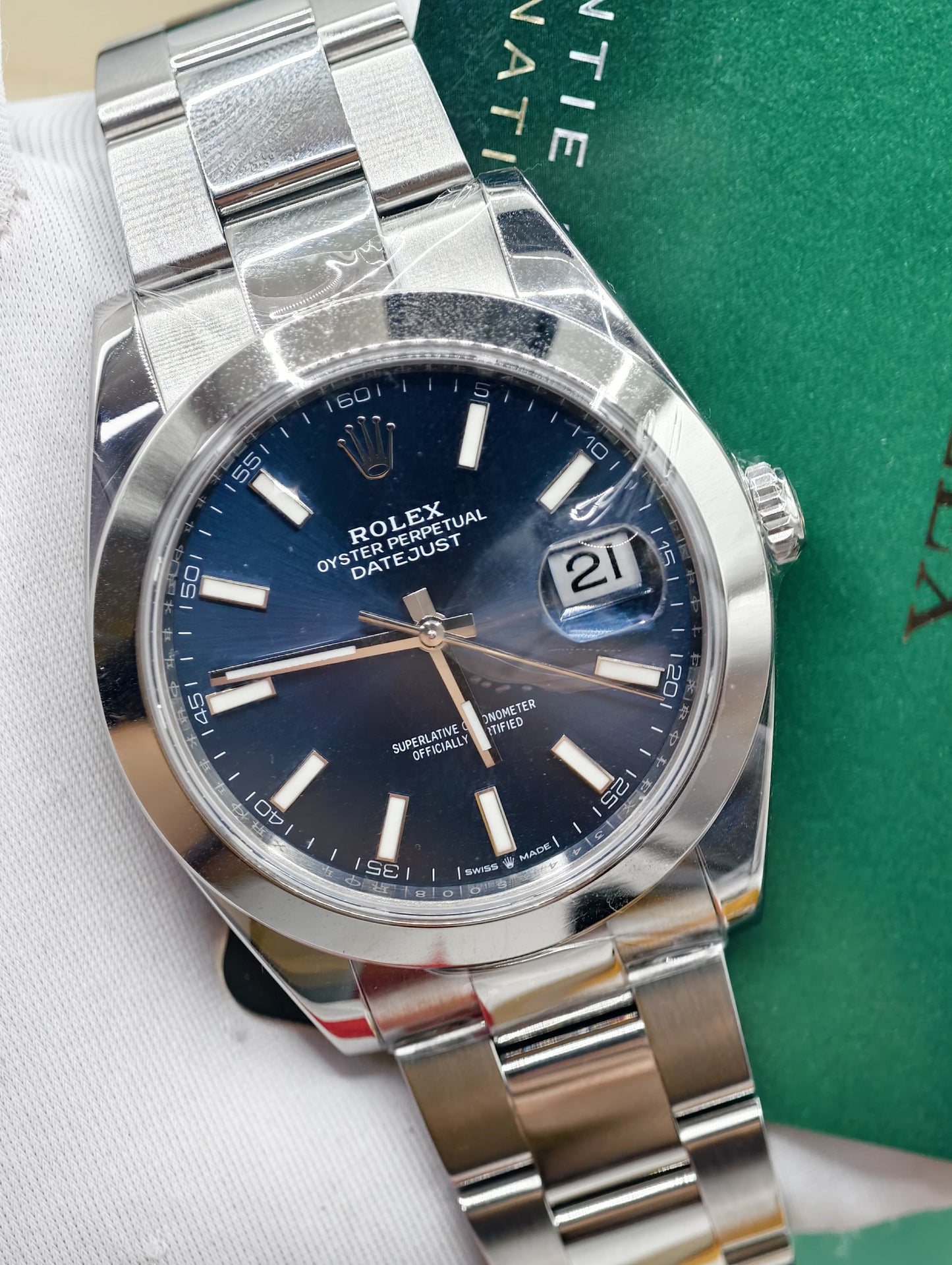 [Watch & Cert] Rolex Datejust, 126300